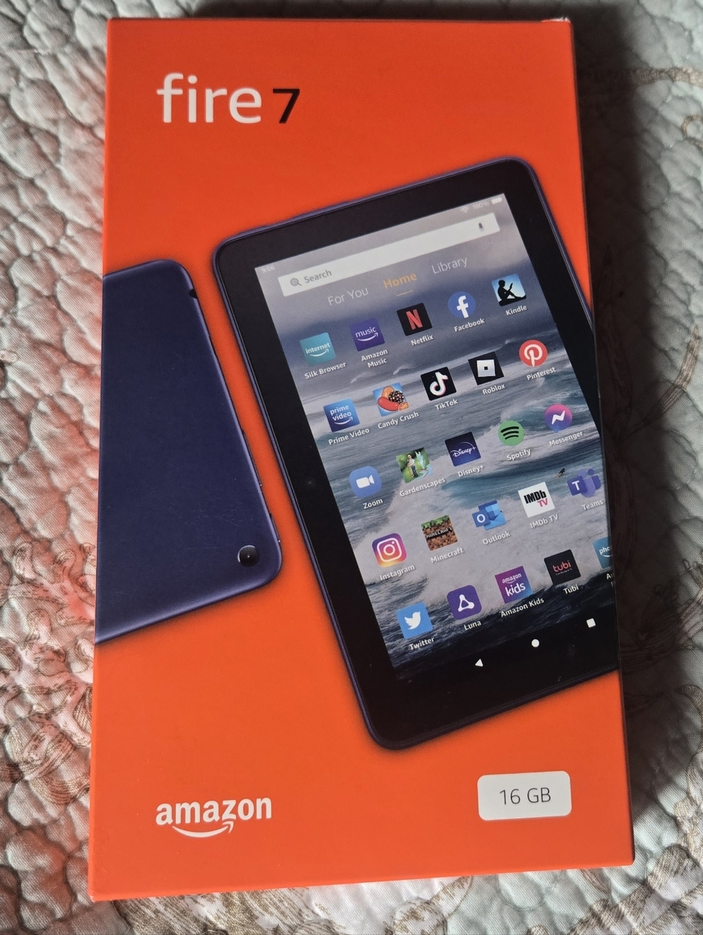 Amazon Fire 7 Tablet - 16GB - Dark Blue